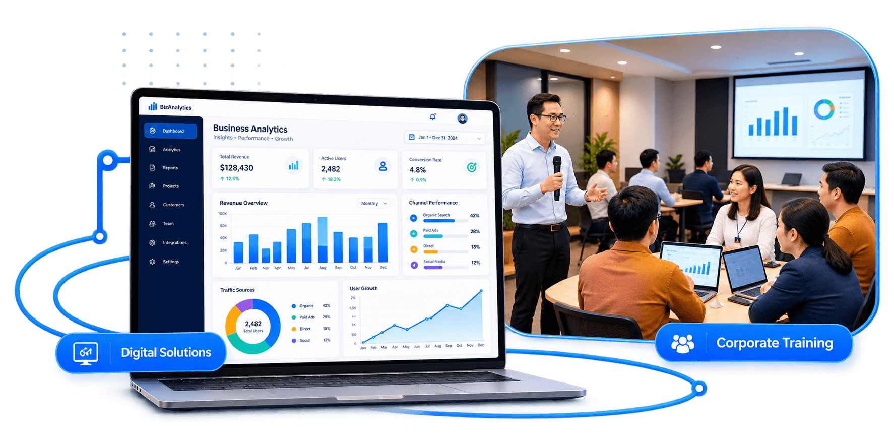 Grow With Damelin Business — Digital Solutions & Corporate Training